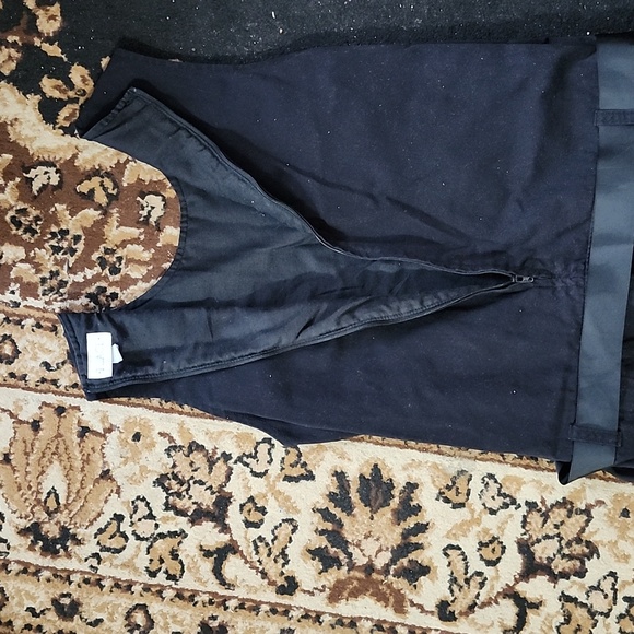 🏫Place Girl's Plus Uniform Dress; 18 Plus, Color: Black - Picture 6 of 8